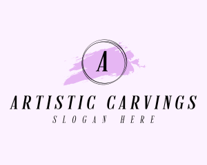 Artist Craft Watercolor logo design