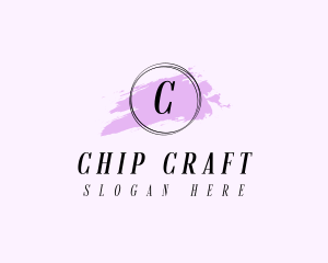 Artist Craft Watercolor logo design