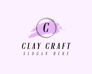 Artist Craft Watercolor logo design