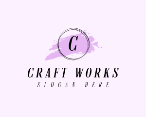 Artist Craft Watercolor logo design