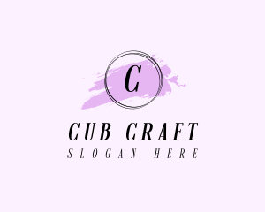 Artist Craft Watercolor logo design