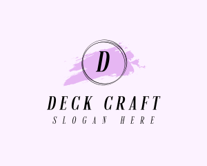 Artist Craft Watercolor logo design