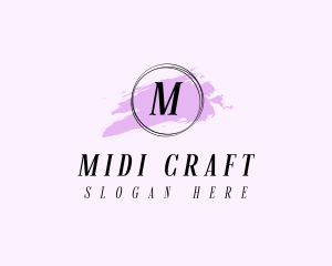 Artist Craft Watercolor logo design