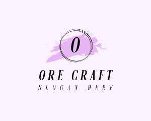 Artist Craft Watercolor logo design