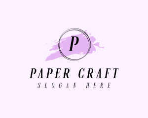 Artist Craft Watercolor logo design