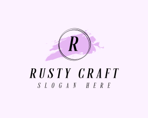 Artist Craft Watercolor logo design