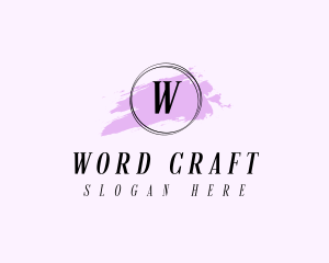 Artist Craft Watercolor logo design