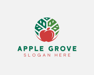 Apple Tree Farm logo design