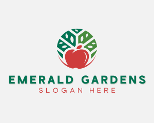 Apple Tree Farm logo design