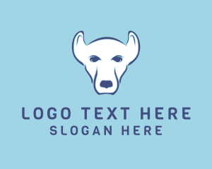 Pet Hound Dog logo design