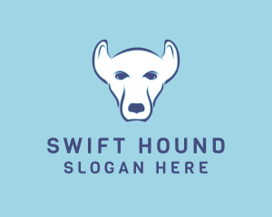 Pet Hound Dog logo design