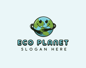 Earth Planet Eco logo design