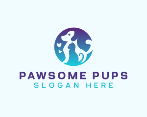 Animal Dog Cat logo design