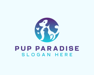 Animal Dog Cat logo design