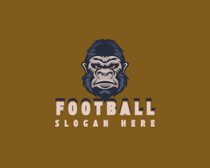 Team - Wild Gorilla Ape logo design