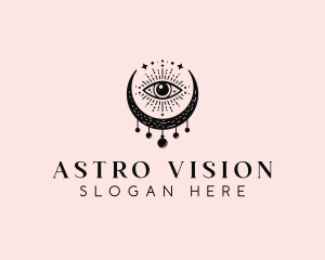 Cosmic Psychic Eye logo design