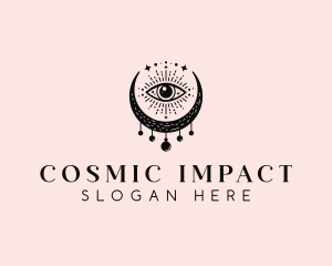 Cosmic Psychic Eye logo design