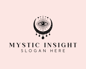 Clairvoyant - Cosmic Psychic Eye logo design