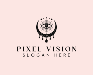 Cosmic Psychic Eye logo design