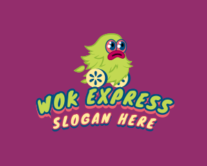 Express Monster Wheel logo design