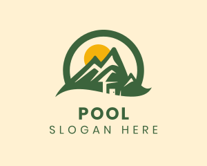 Travel - Mountain Nature Park logo design