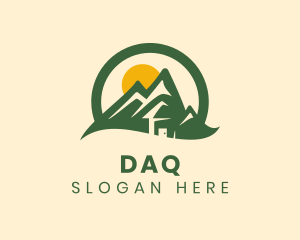 Hiking - Mountain Nature Park logo design