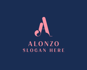 Elegant Stylish Boutique Letter A  logo design