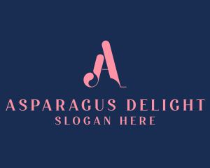 Elegant Stylish Boutique Letter A  logo design