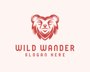 Wild Bear Animal logo design