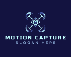 Footage - Camera Aerial Drone logo design