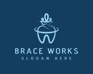 Crown Dental Clinic logo design