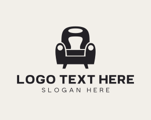 Furniture - Lounge Chair Furniture logo design