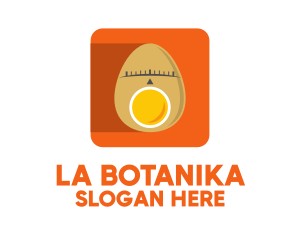 Travel Pin - Egg Location Pin App logo design