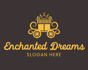 Enchanted - Crown Gift Carriage logo design