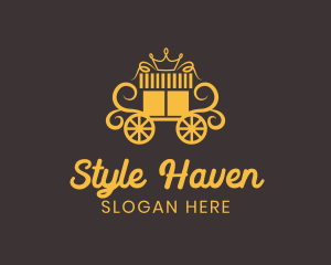 Souvenir Shop - Crown Gift Carriage logo design