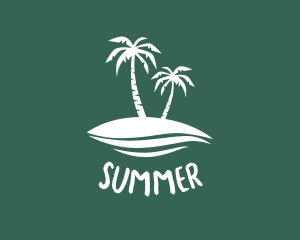 Summer Island Resort  logo design