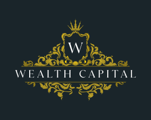 Royalty Ornament Wealth logo design