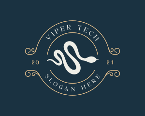 Viper - Reptile Snake Animal logo design