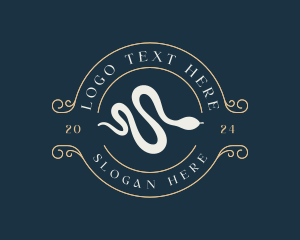 Viper - Reptile Snake Animal logo design