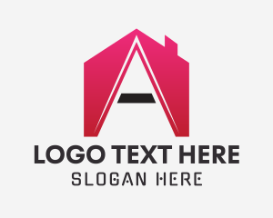 Property Development - House Roof Architecture logo design