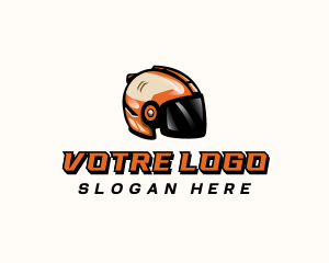 Rider - Rider Motorsports Helmet logo design