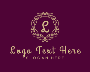 Fragrance - Elegant Wreath Fashion logo design