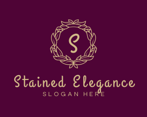 Elegant Wreath Fashion logo design