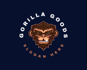 Monkey Gorilla Gaming logo design