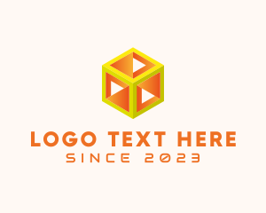 Cube - Media Advertising Company logo design