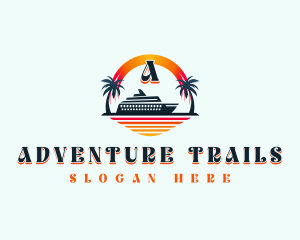 Cruise Ship Adventure logo design