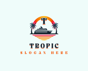 Cruise Ship Adventure logo design