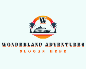 Cruise Ship Adventure logo design