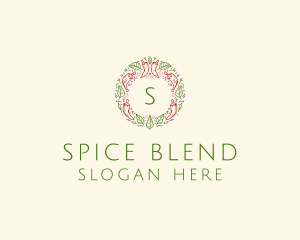 Seasoning - Leaf Spice Cooking Ingredients logo design