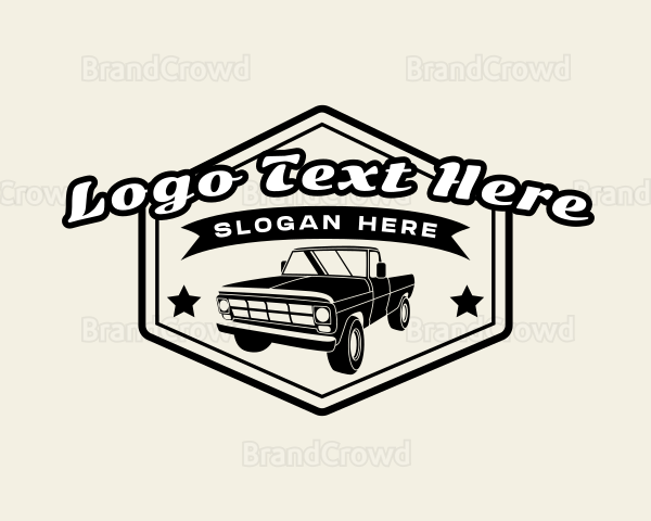 Retro Garage Car Logo